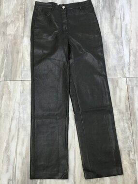 Aritzia Wilfred Faux Leather Pant 8